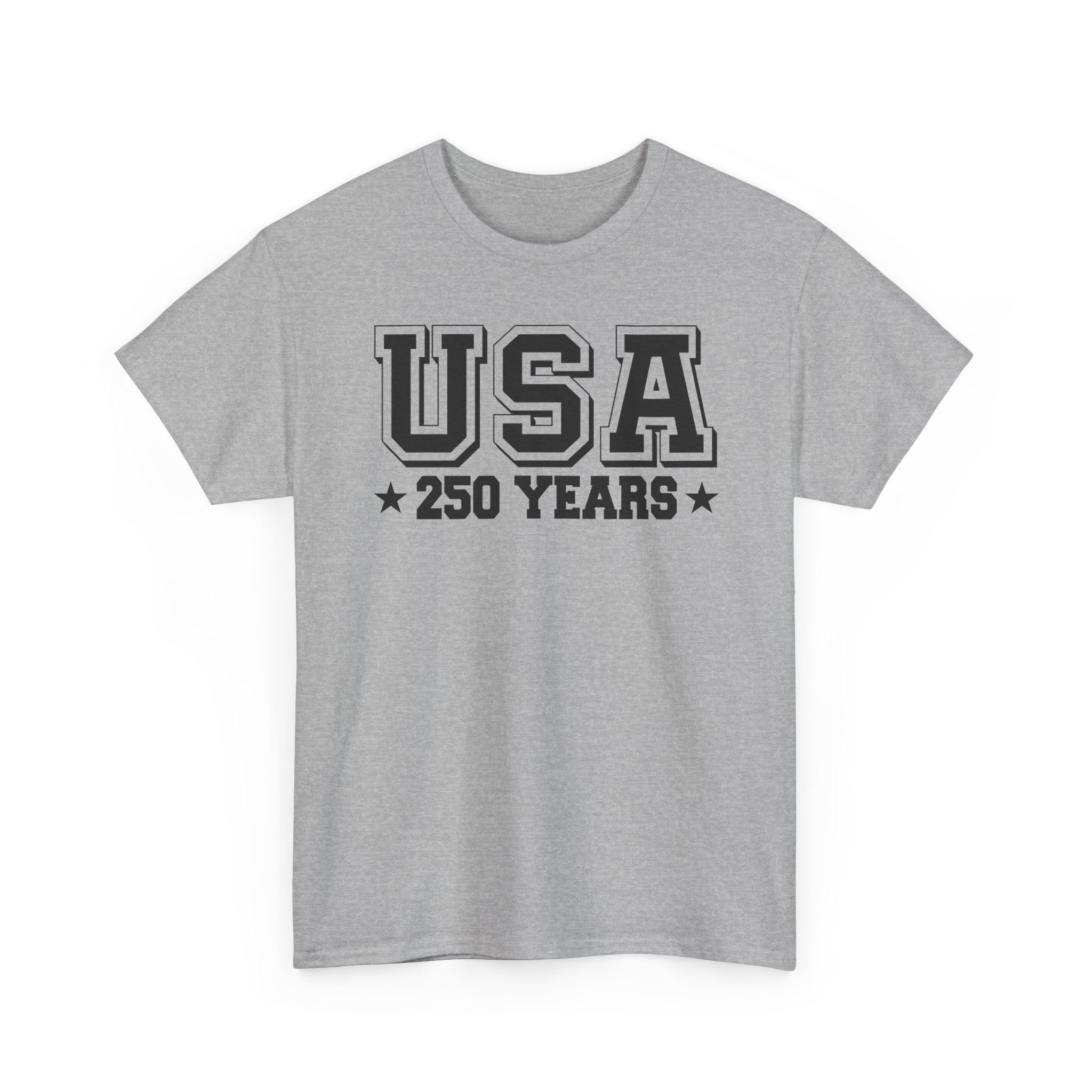 USA 250 Years T-Shirt — Patriotic Independence Day Celebration Tee