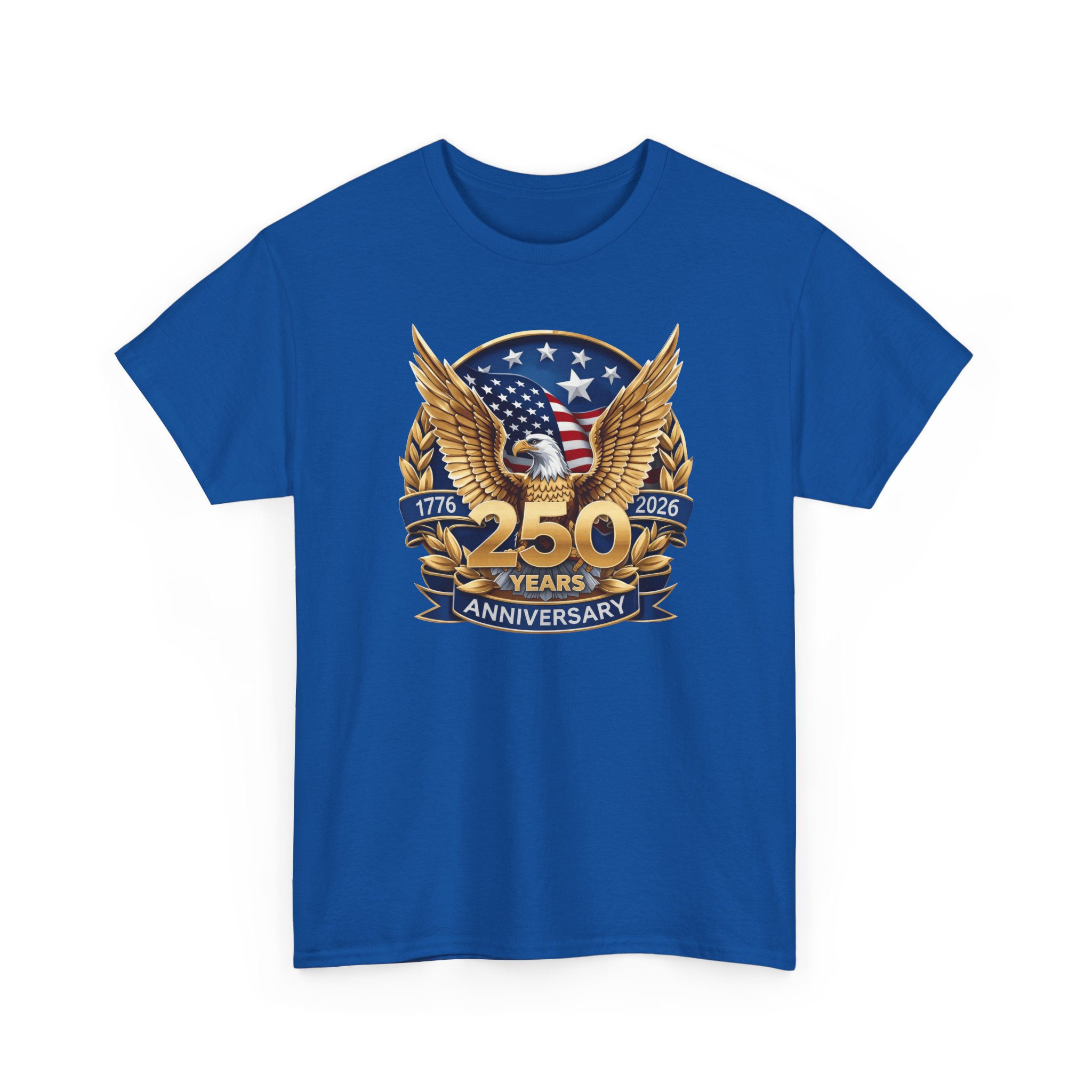 250th Anniversary Eagle Flag T-Shirt — 1776–2026 Patriotic Celebration Tee