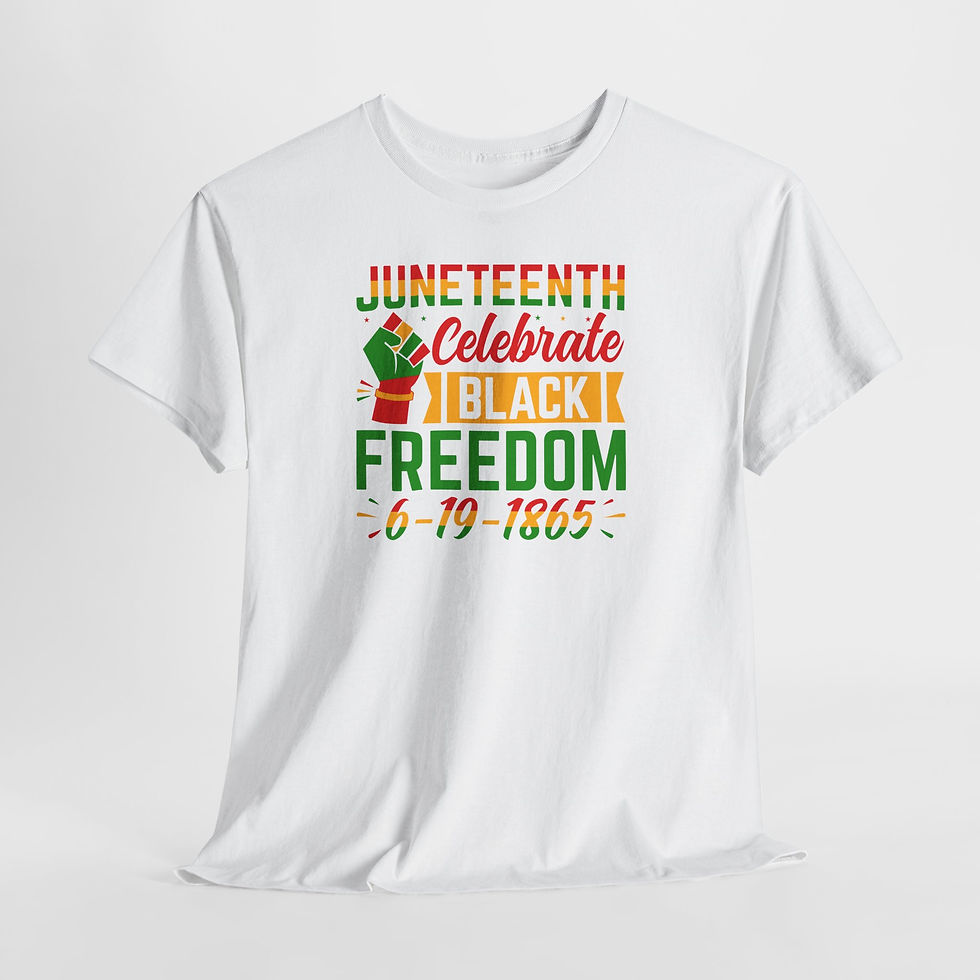 Thumbnail: Juneteenth Celebrate Black Freedom 6-19-1865 T-Shirt
