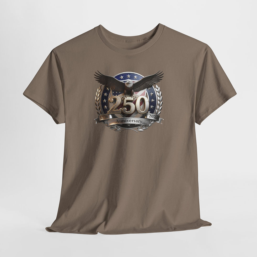 Thumbnail: 250th Anniversary Eagle Tee — Patriotic Commemorative T‑Shirt