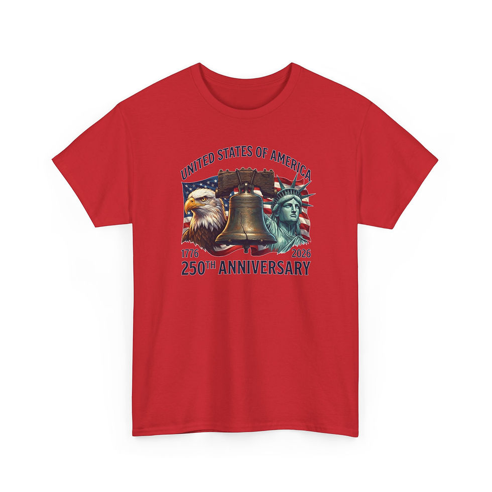 Thumbnail: 250th USA T-Shirt-Liberty Bell, Eagle & Statue of Liberty Patriotic (1776–2026)