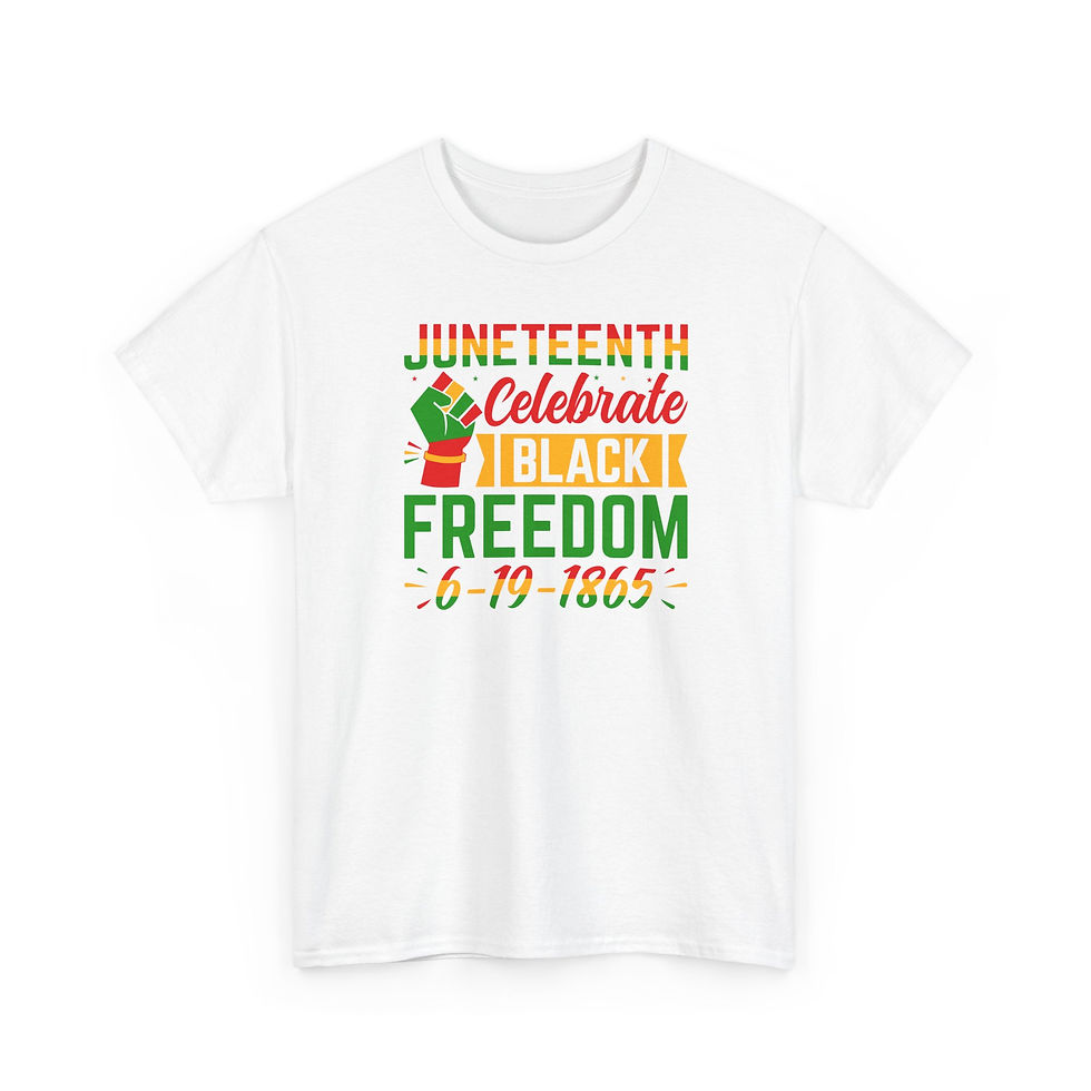 Thumbnail: Juneteenth Celebrate Black Freedom 6-19-1865 T-Shirt