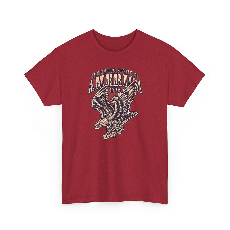 Thumbnail: America 1776 Eagle T-Shirt — Vintage Patriotic Tee