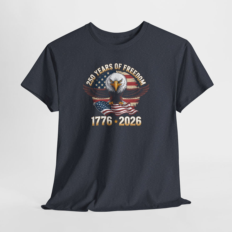 Thumbnail: 1776–2026 250 Years of Freedom T‑Shirt