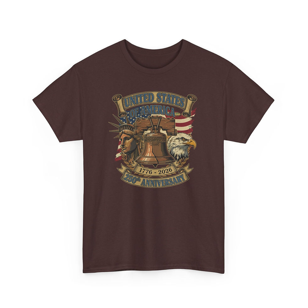 Thumbnail: Liberty Bell Patriotic Tee — American Flag 1776 Vintage Independence Day Shirt