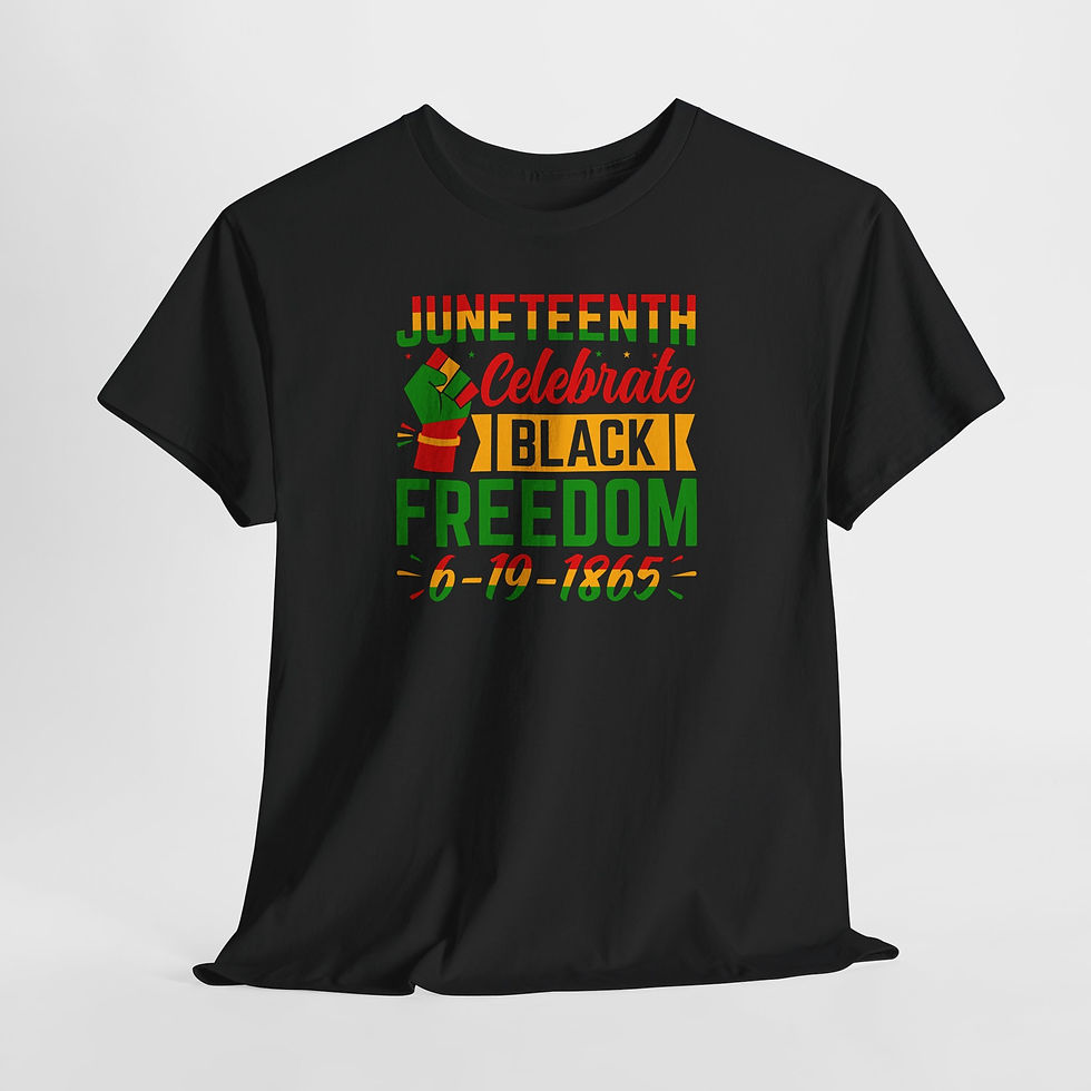 Thumbnail: Juneteenth Celebrate Black Freedom 6-19-1865 T-Shirt