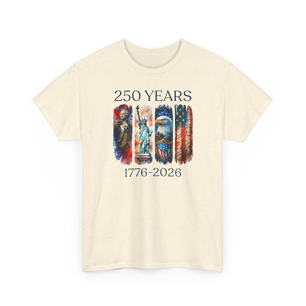 Thumbnail: 250 Years 1776-2026 Patriotic-Statue of Liberty American Flag Anniversary Shirt