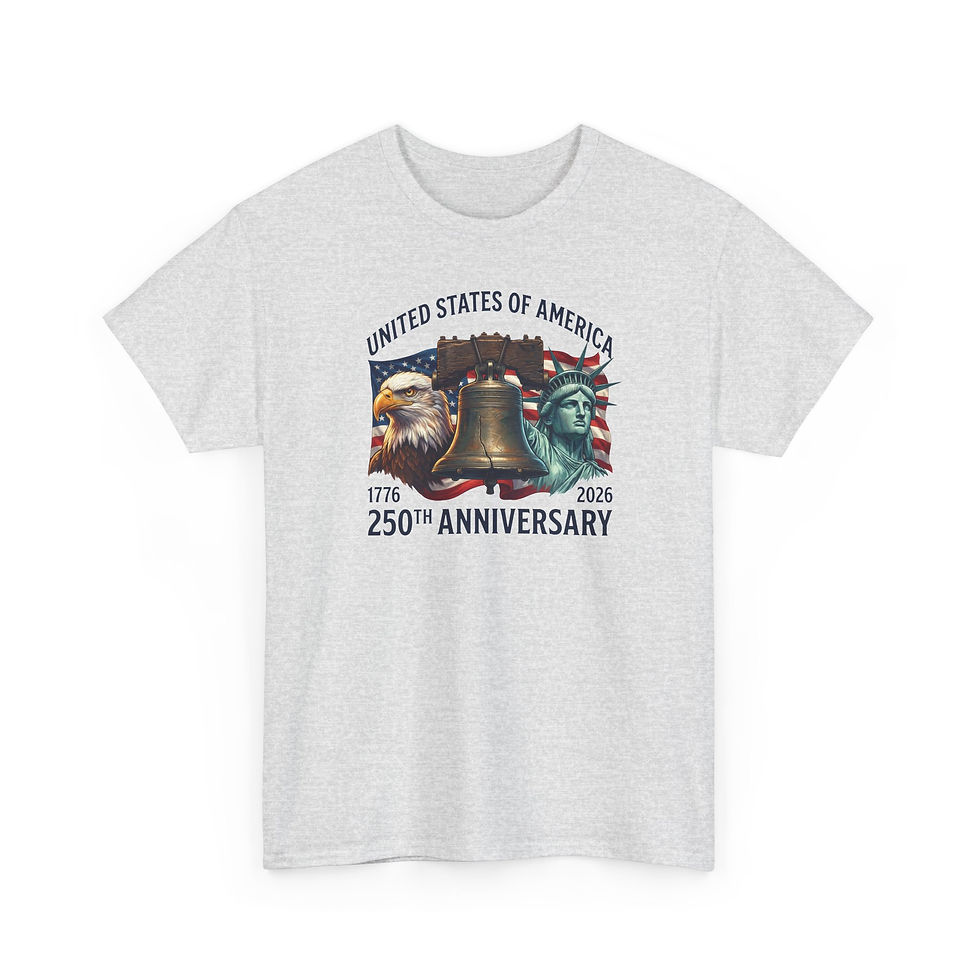 Thumbnail: 250th USA T-Shirt-Liberty Bell, Eagle & Statue of Liberty Patriotic (1776–2026)