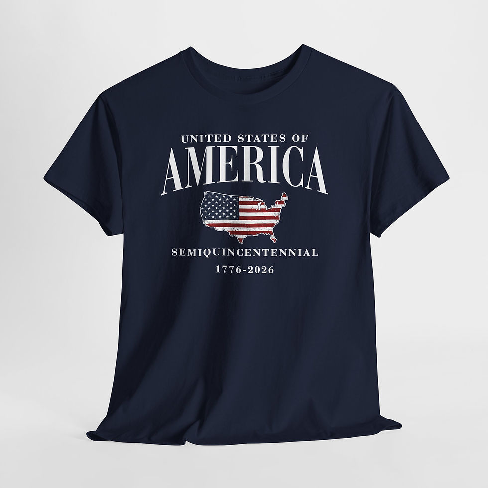 Thumbnail: America Semiquincentennial T-Shirt — United States of America 1776–2026 Tee