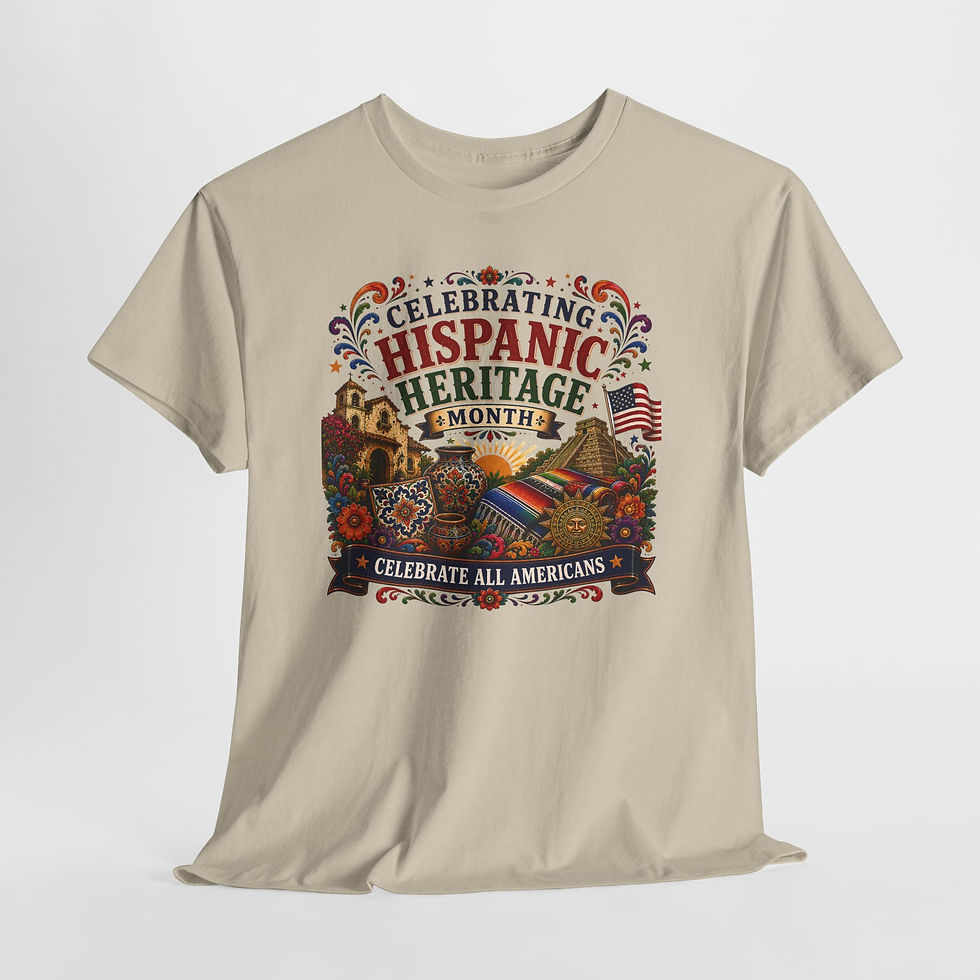Thumbnail: "Celebrating Hispanic Heritage Month" Graphic Tee
