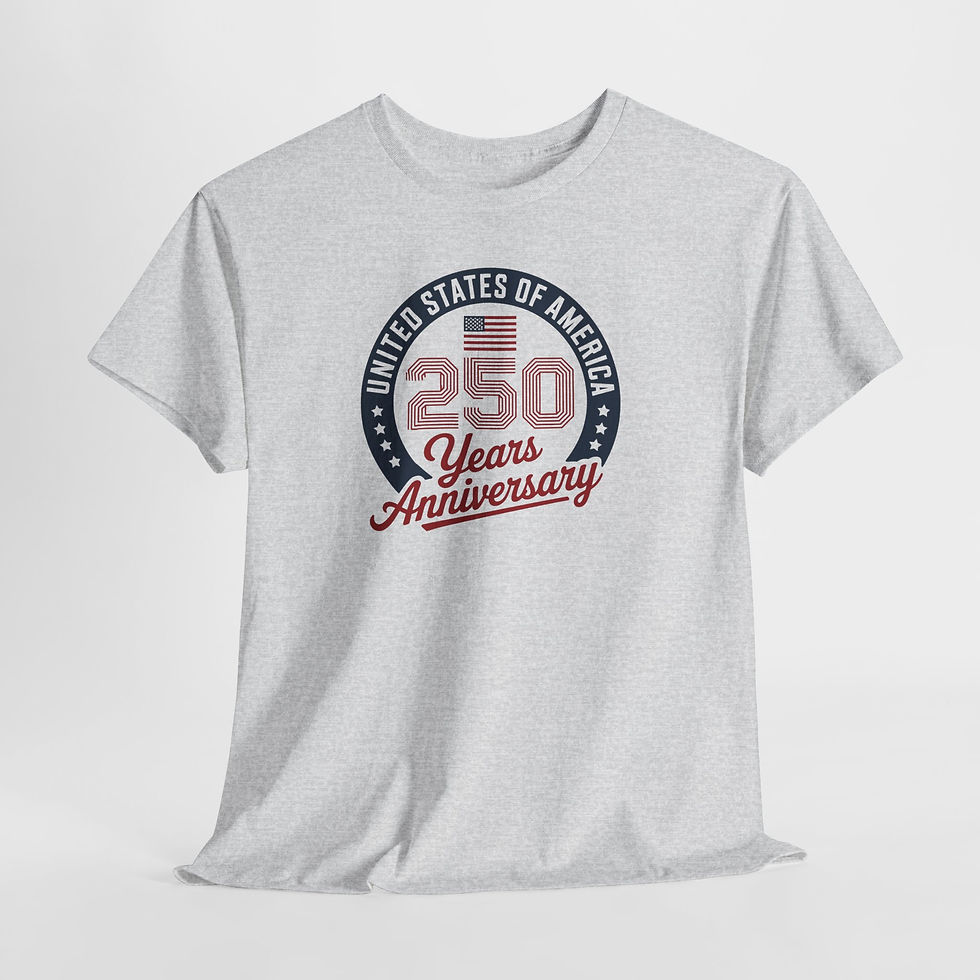Thumbnail: 250 Years Anniversary-United States of America Patriotic Tee