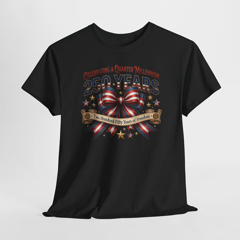 Thumbnail: 25 Years Patriotic Tee – Celebrating a Quarter Century of Freedom