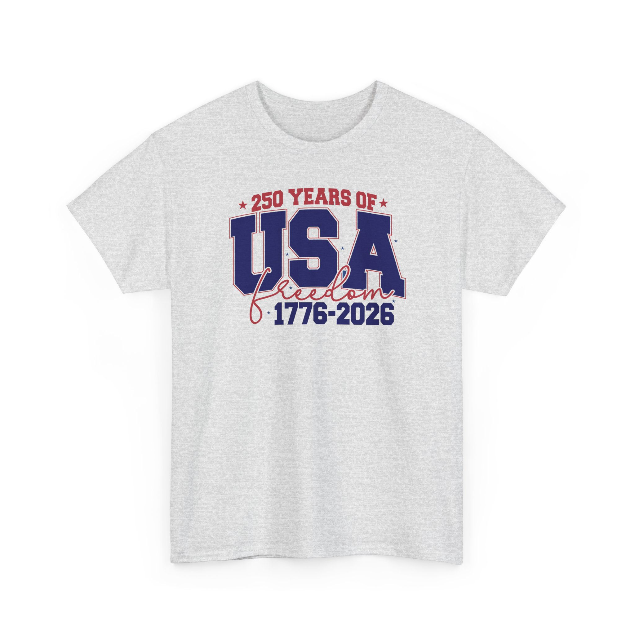 USA 250 Years of Freedom 1776-2026 – Patriotic Independence Day Tee