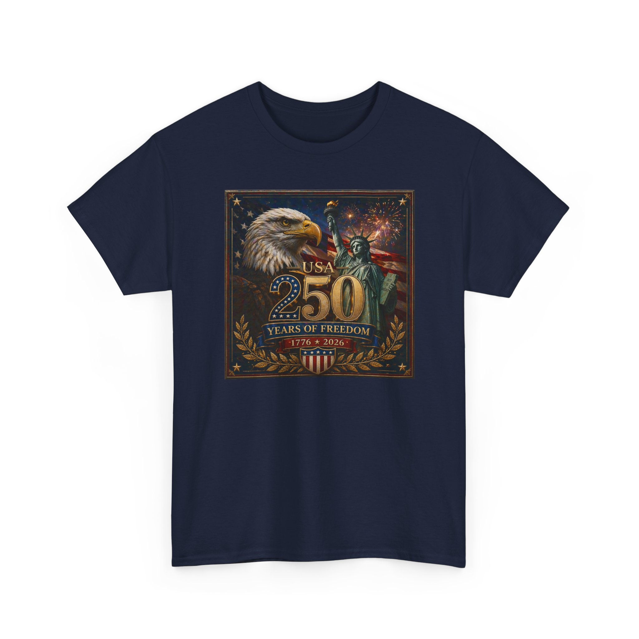 250 Years of Freedom Eagle Tee — American Independence Anniversary T-Shirt