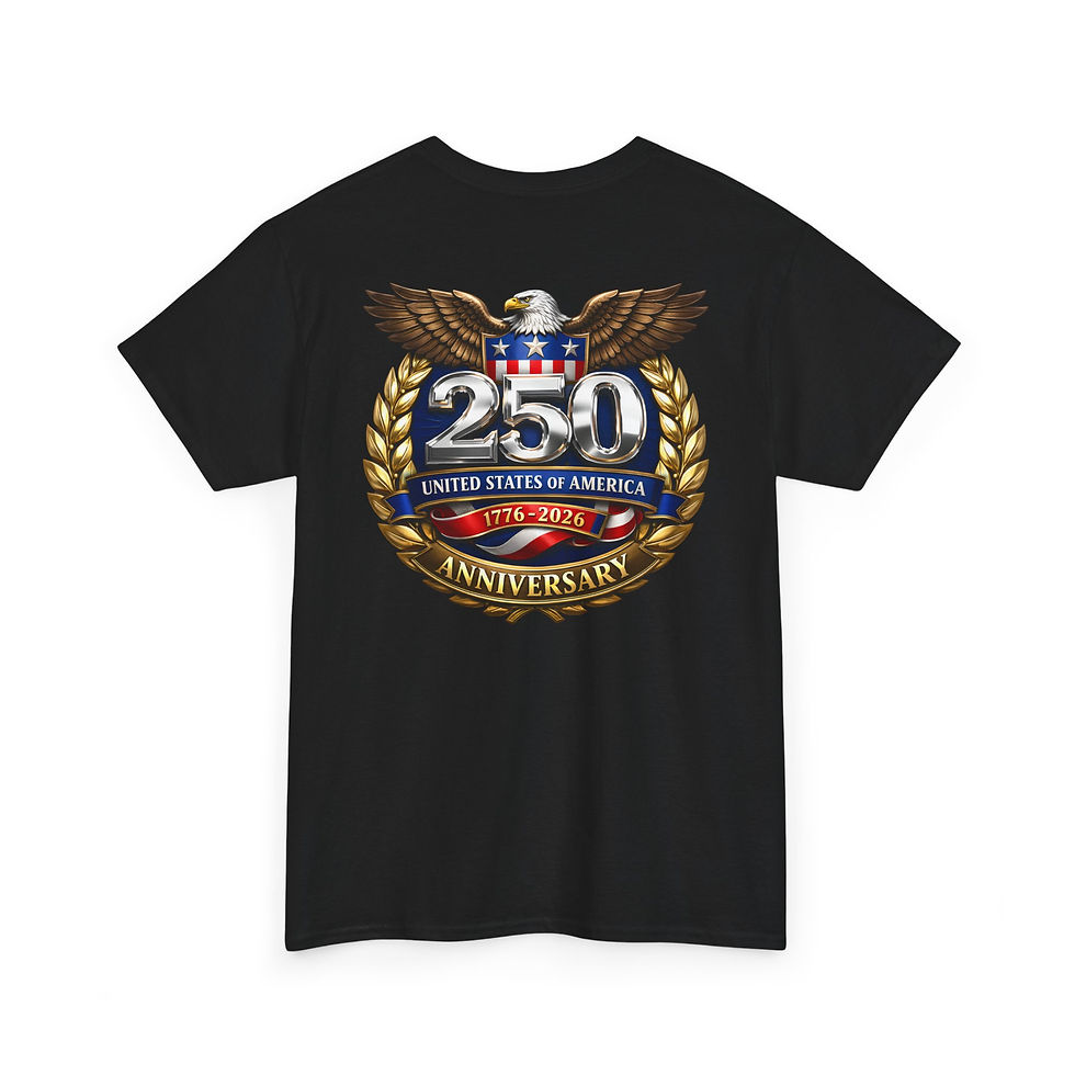 Thumbnail: 250th Anniversary USA Eagle T-Shirt — United States Bicentennial Tee