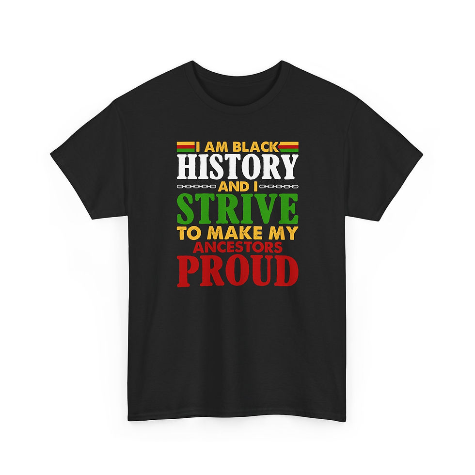Thumbnail: I Am Black History T-Shirt 