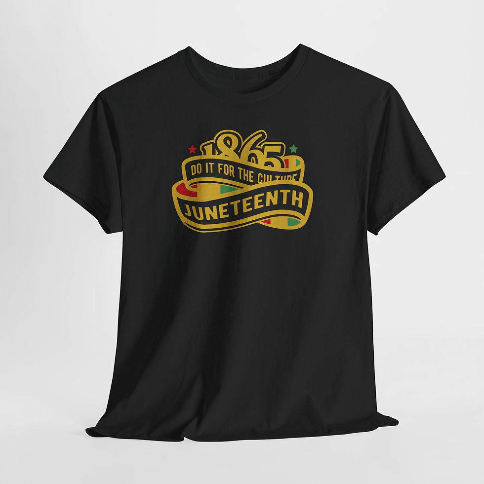 Thumbnail: Juneteenth Celebration Tee — "Do It For The Culture" Graphic T-Shirt