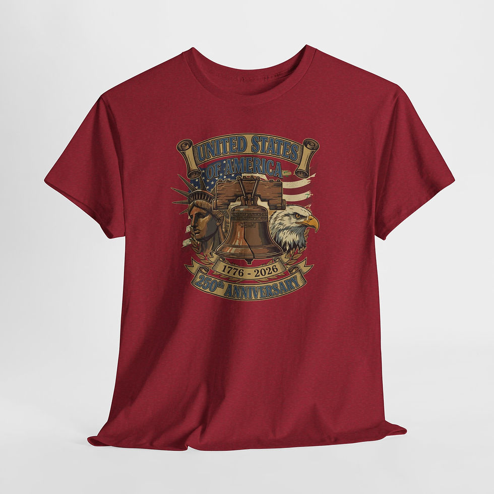 Thumbnail: Liberty Bell Patriotic Tee — American Flag 1776 Vintage Independence Day Shirt