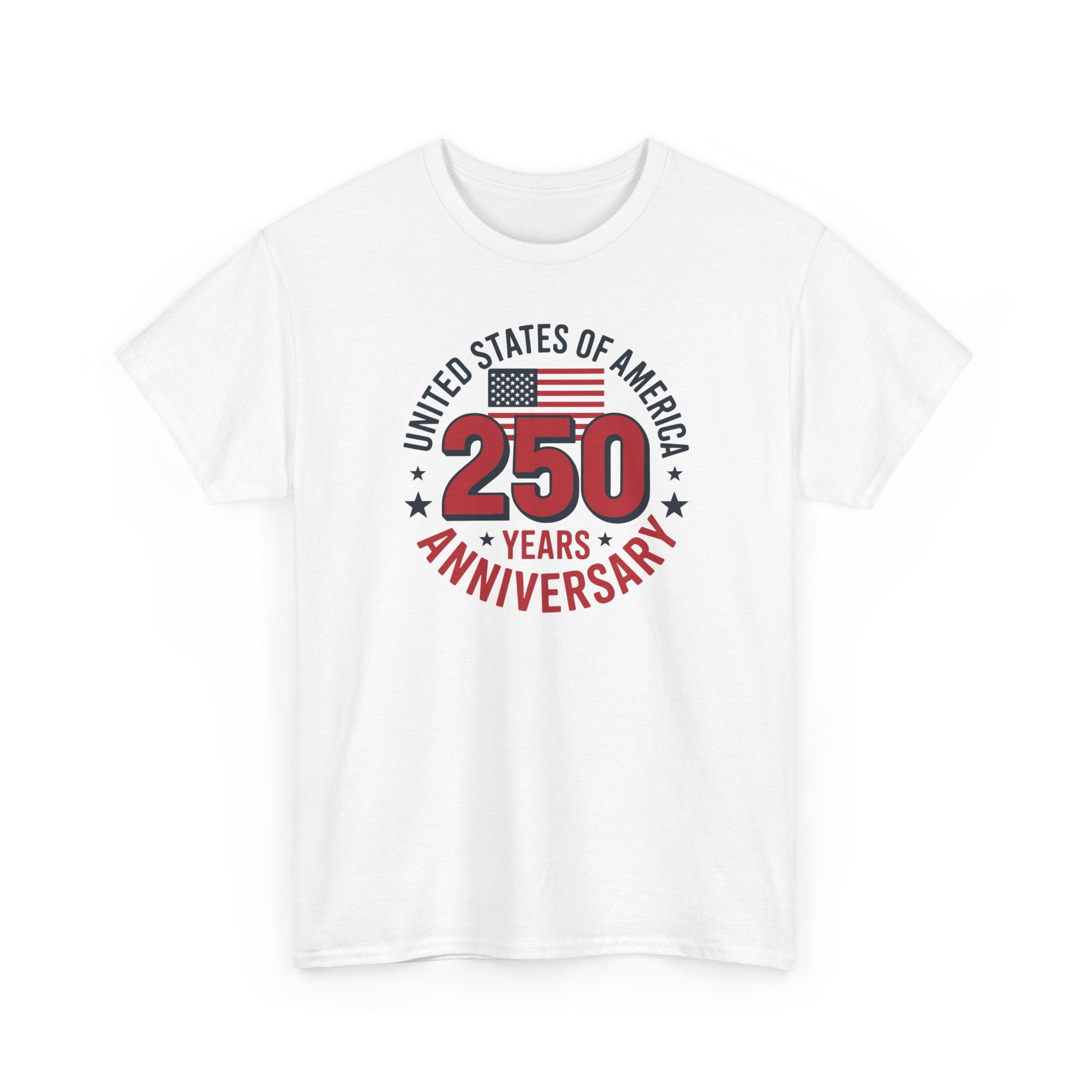 250 Years Anniversary T-Shirt – United States of America Patriotic Tee