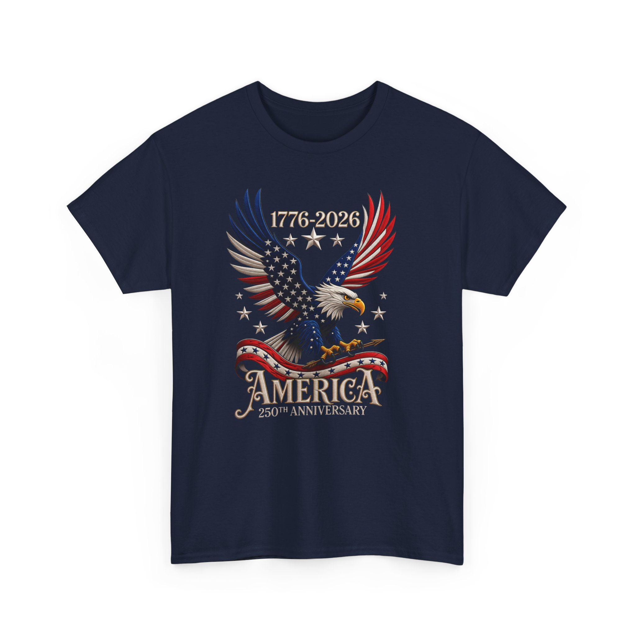 1776-2026 America 250th Anniversary Eagle T-Shirt
