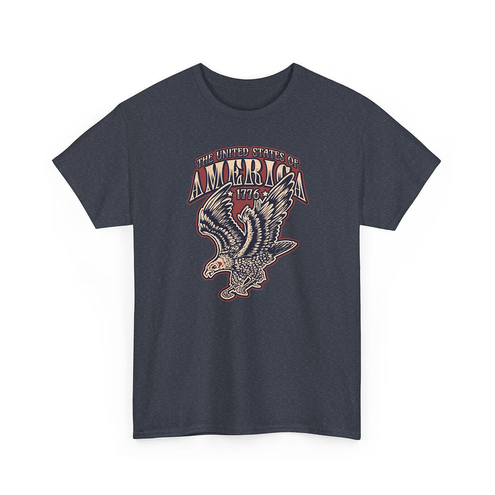 Thumbnail: America 1776 Eagle T-Shirt — Vintage Patriotic Tee