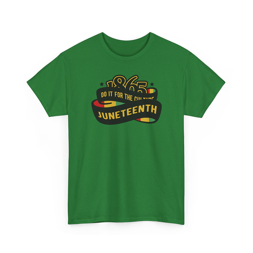 Thumbnail: Juneteenth Celebration Tee — "Do It For The Culture" Graphic T-Shirt