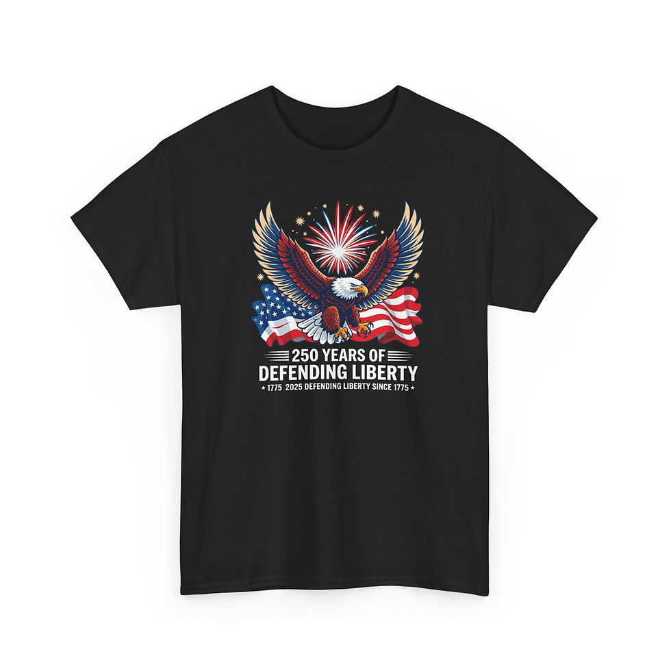 Thumbnail: 250th Anniversary of America Defending Liberty Eagle Tee
