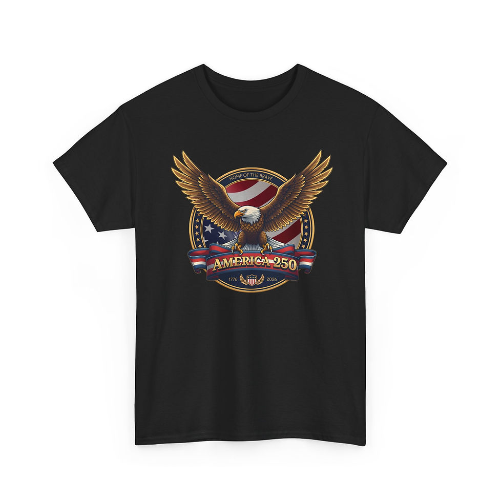 Thumbnail: Eagle Emblem Tee — American USA Patriotic Graphic T-Shirt