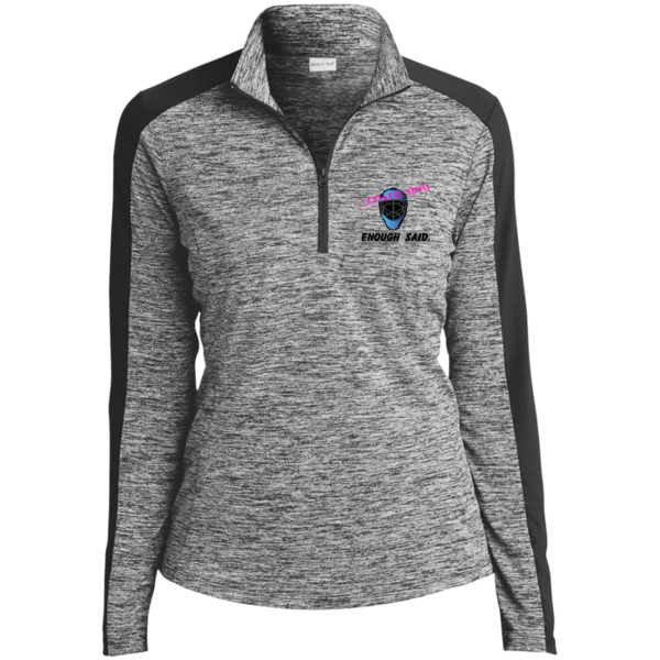Thumbnail: Goalie Mom Embroidered 1/4 Zip Pullover