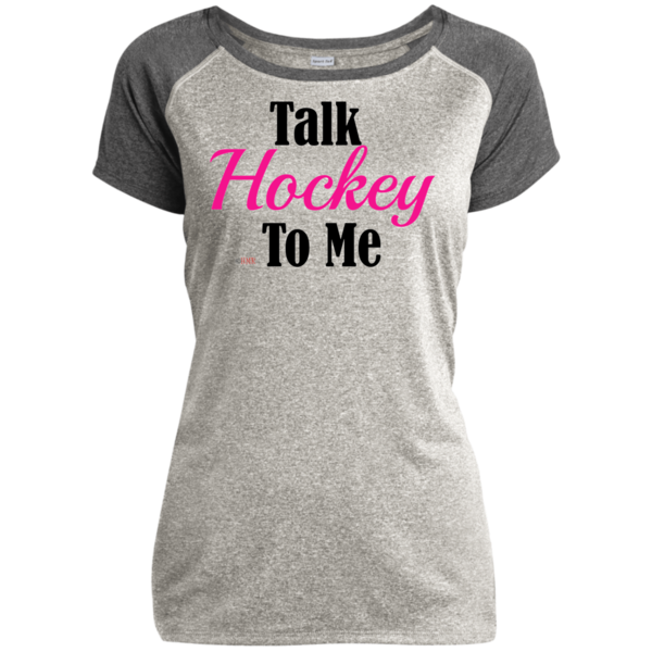 Thumbnail: Talk Hockey To Me Performance T Shirt