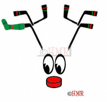 Hockey Reindeer
