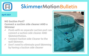 Connect Skimmer & Cleaner in one port