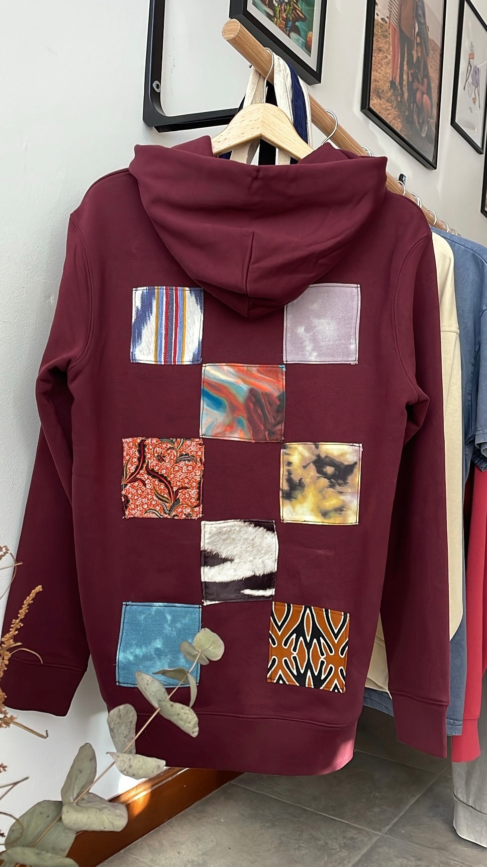 Miniatura: Sudadera cuadros