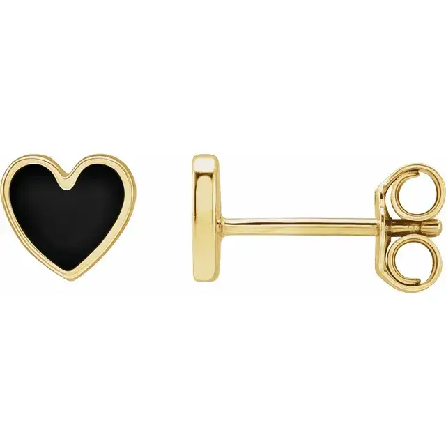 Thumbnail: Heart Studs