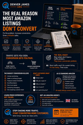 The Real Reason Most Amazon Listings Don't Convert (And How to Fix It)