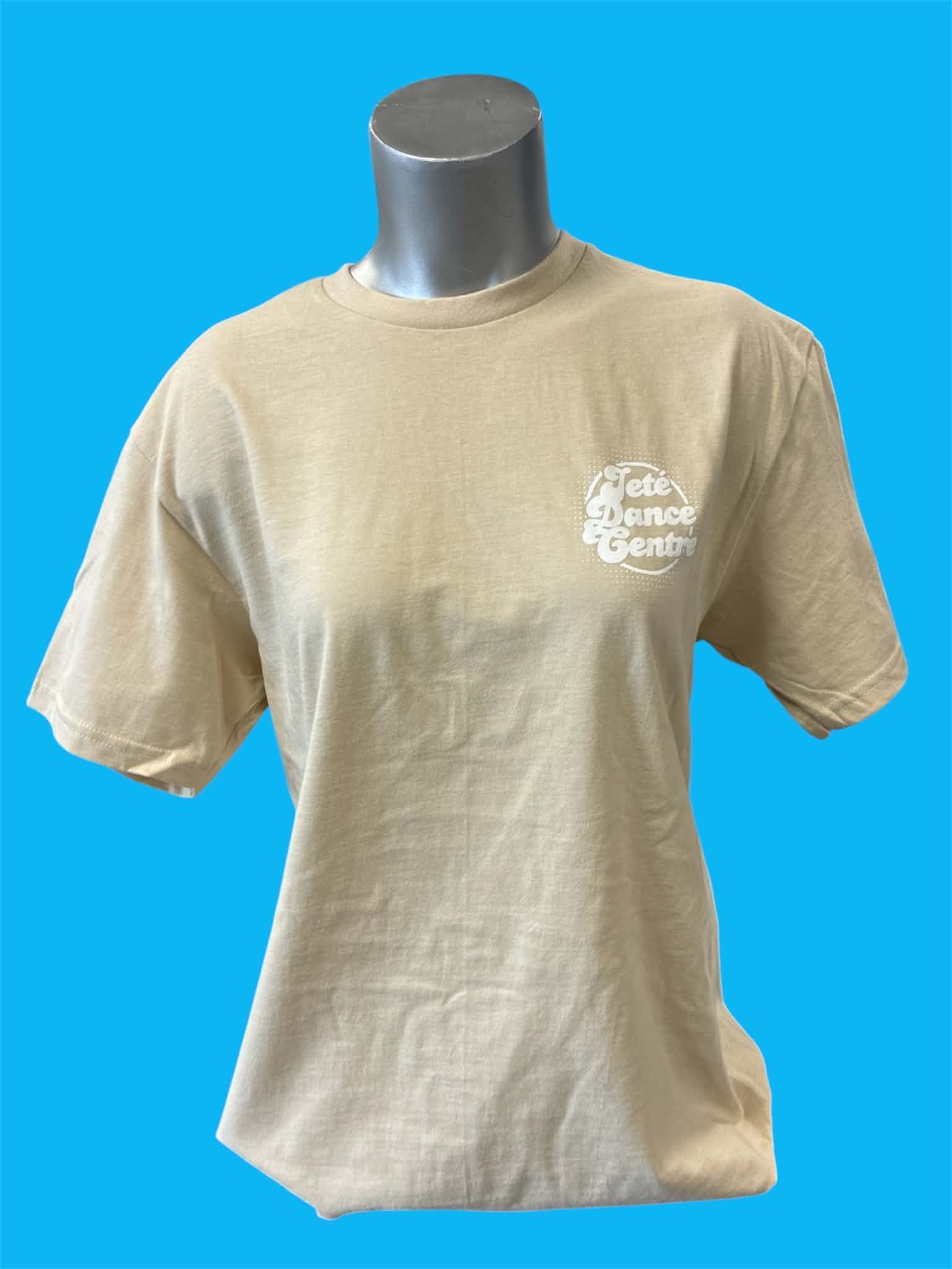 Neutral T-Shirt with Circle JDC Logo