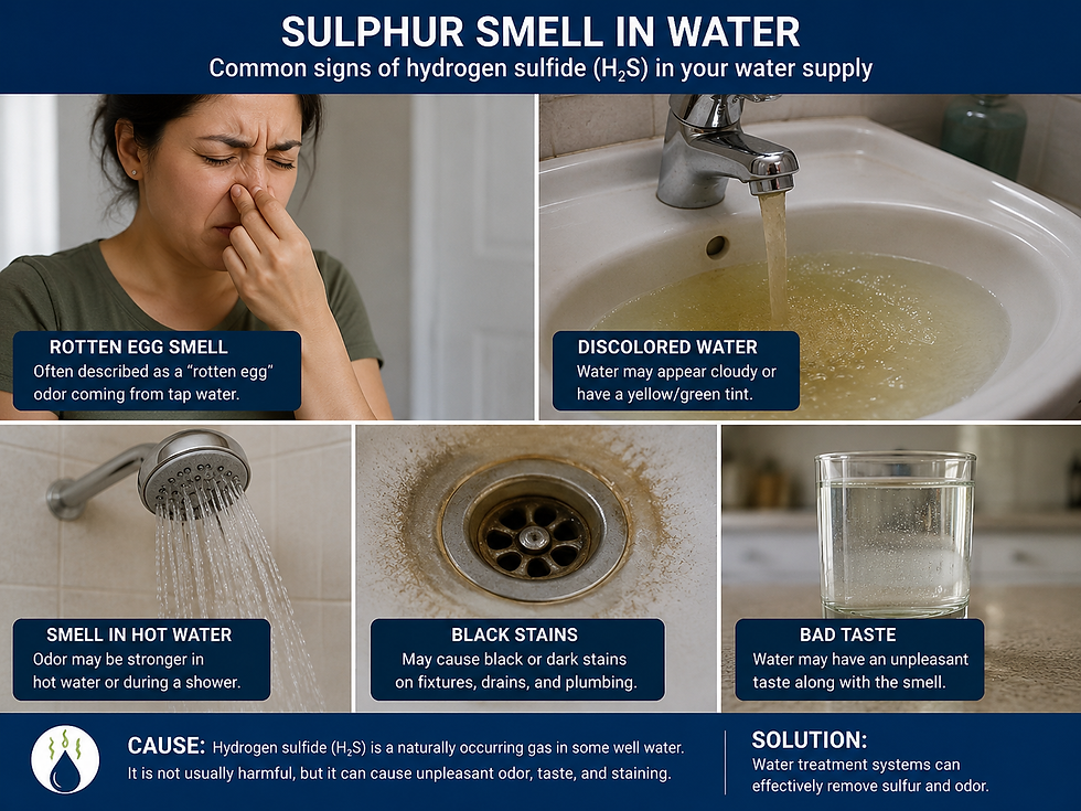 That Rotten Egg Smell in Your Water: What Causes Sulfur Odor and What You Can Do About It