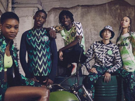NIKE LANÇA O NOVO UNIFORME DA NIGÉRIA PARA A COPA DO MUNDO 2018