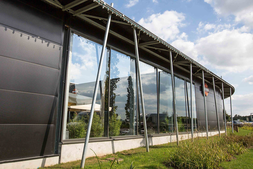 Menuiserie Aluminium nord mur rideau