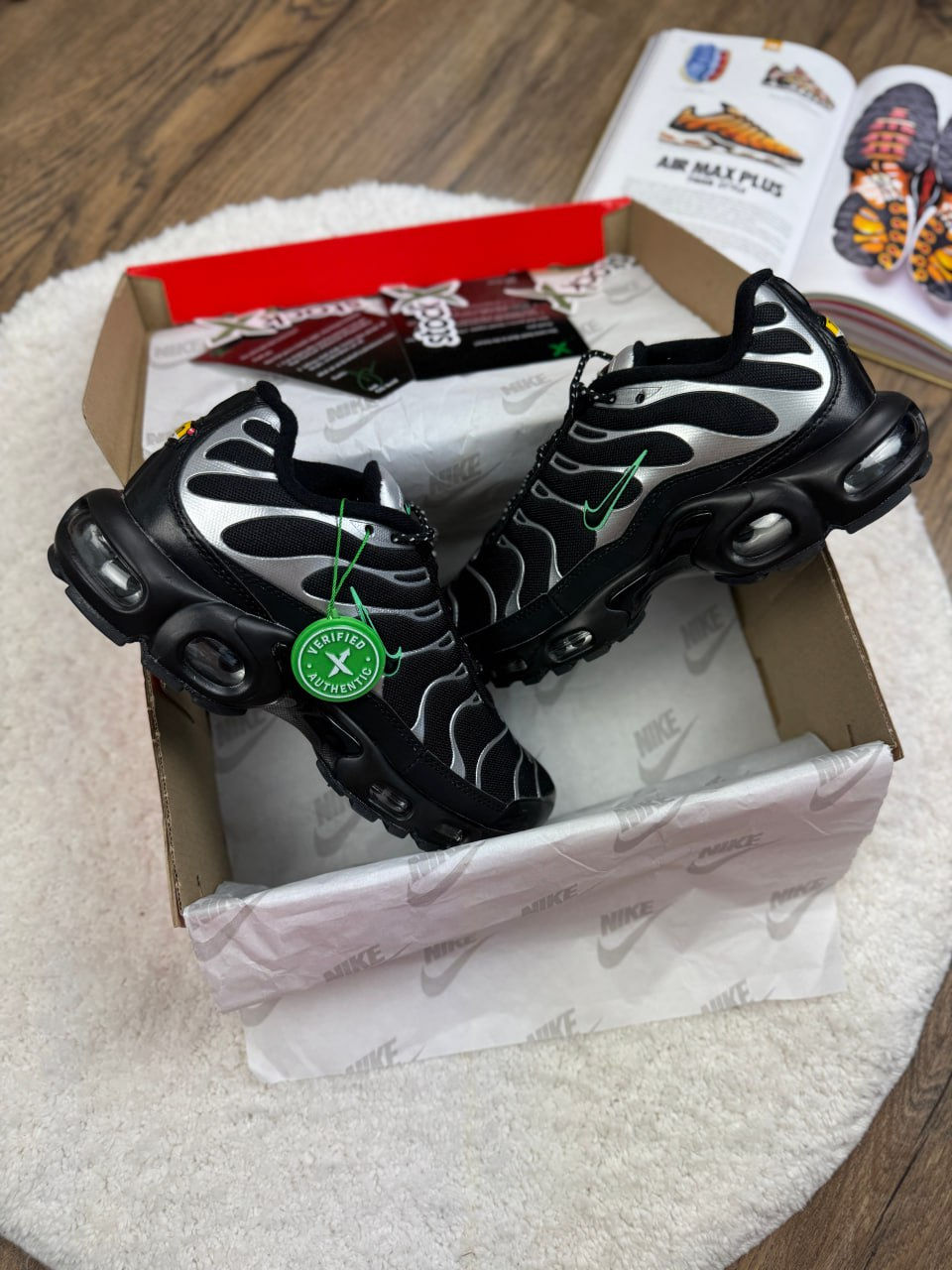 Miniatura: Nike Air Max Plus TN Black Silver Green