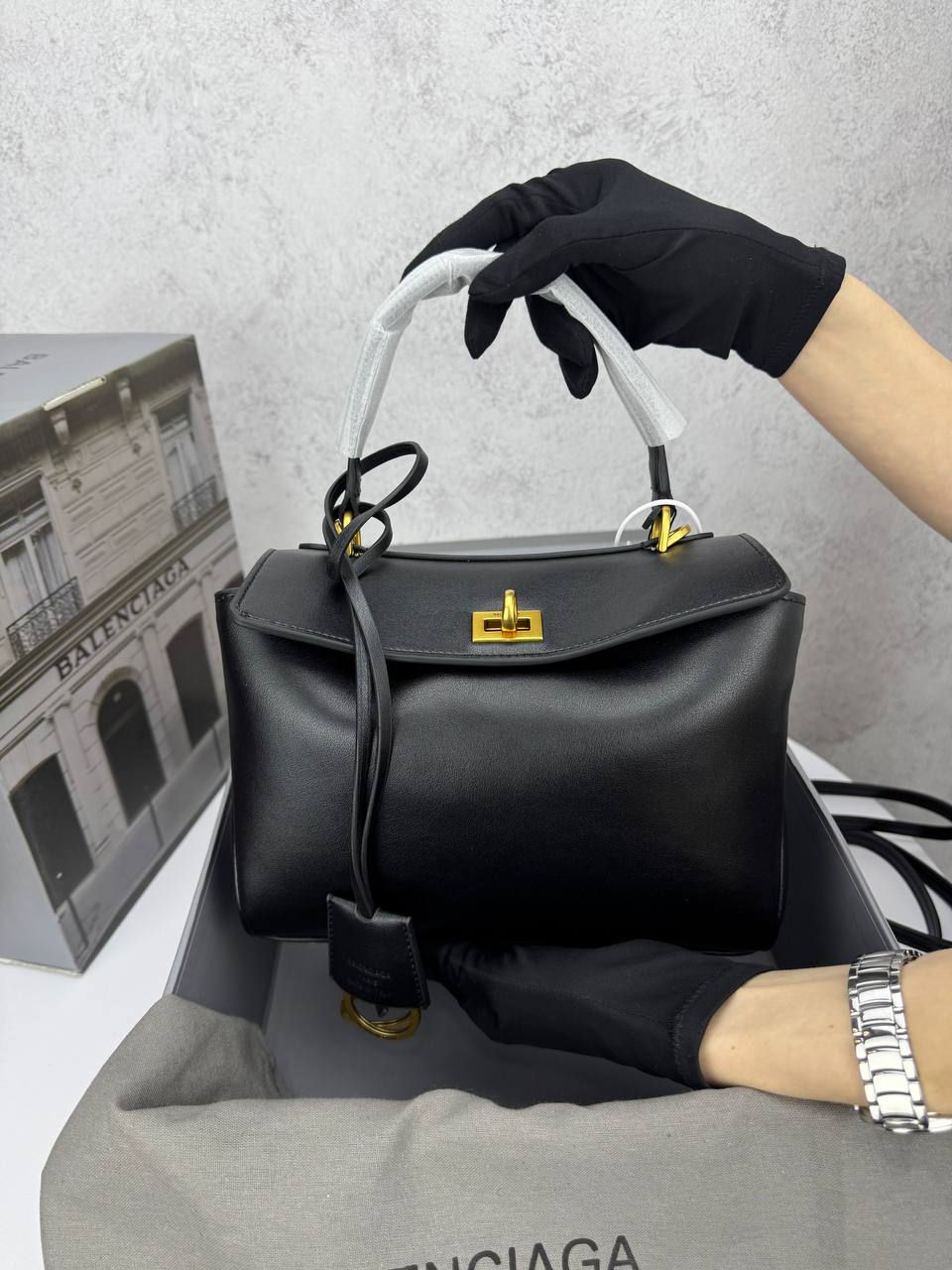 Miniatura: Balenciaga Rodeo Black Gold