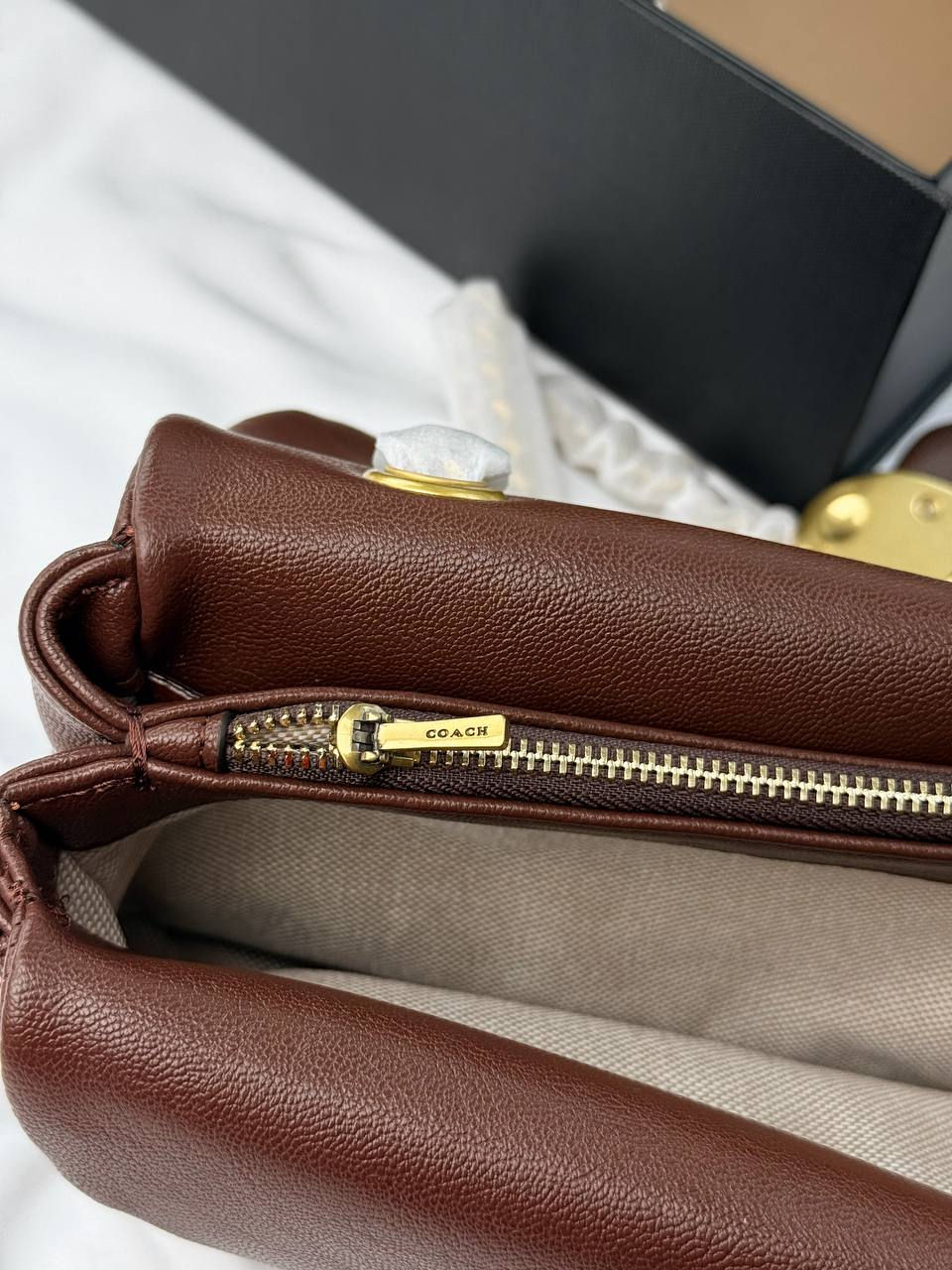 Miniatura: Coach Coach Tabby Shoulder Bag 26 Brown with Gold Hardware
