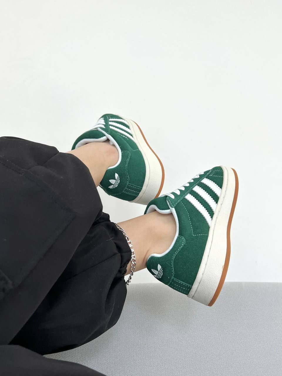 Miniatura: Adidas Campus Dark Green White