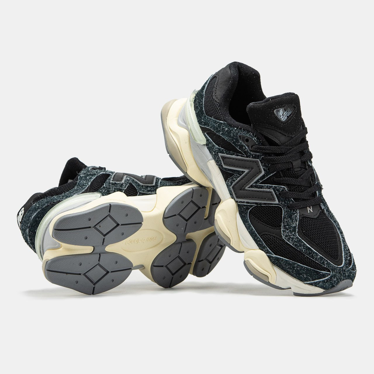 New Balance 9060 Black Suede