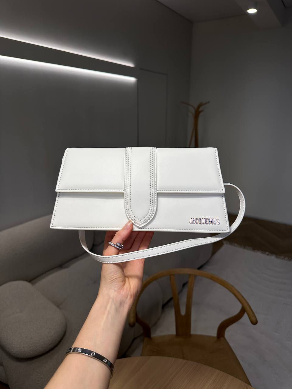 Miniatura: Jacquemus Le Grand Bambino White