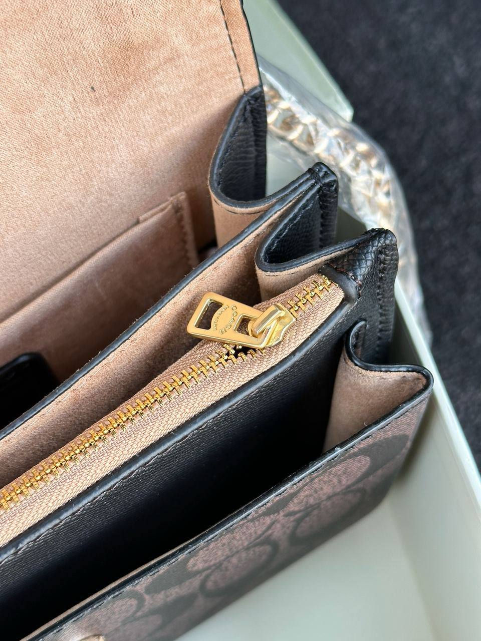 Miniatura: Coach Mini Klare Crossbody in Signature Canvas Brown