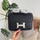 Miniatura: Hermes Constance Black Silver