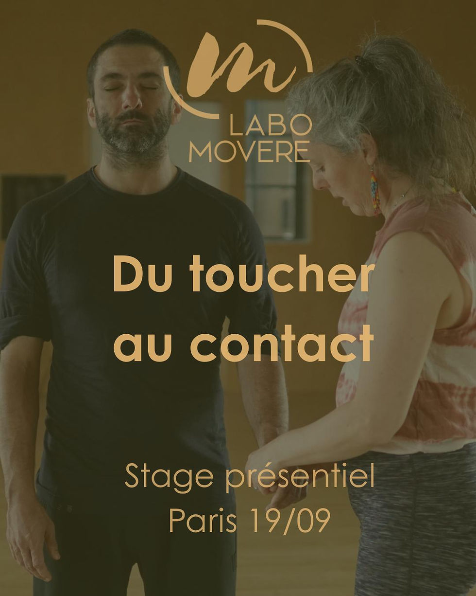 Du contact au toucher