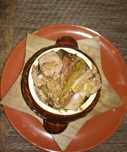 Чанахи баранина на косточек с овощами
