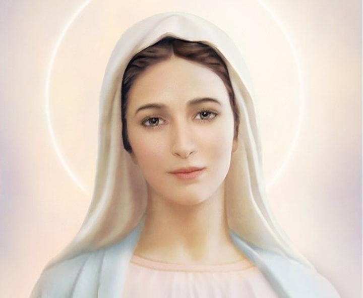 Portret of our Lady, Mother Mary from Medjugorie